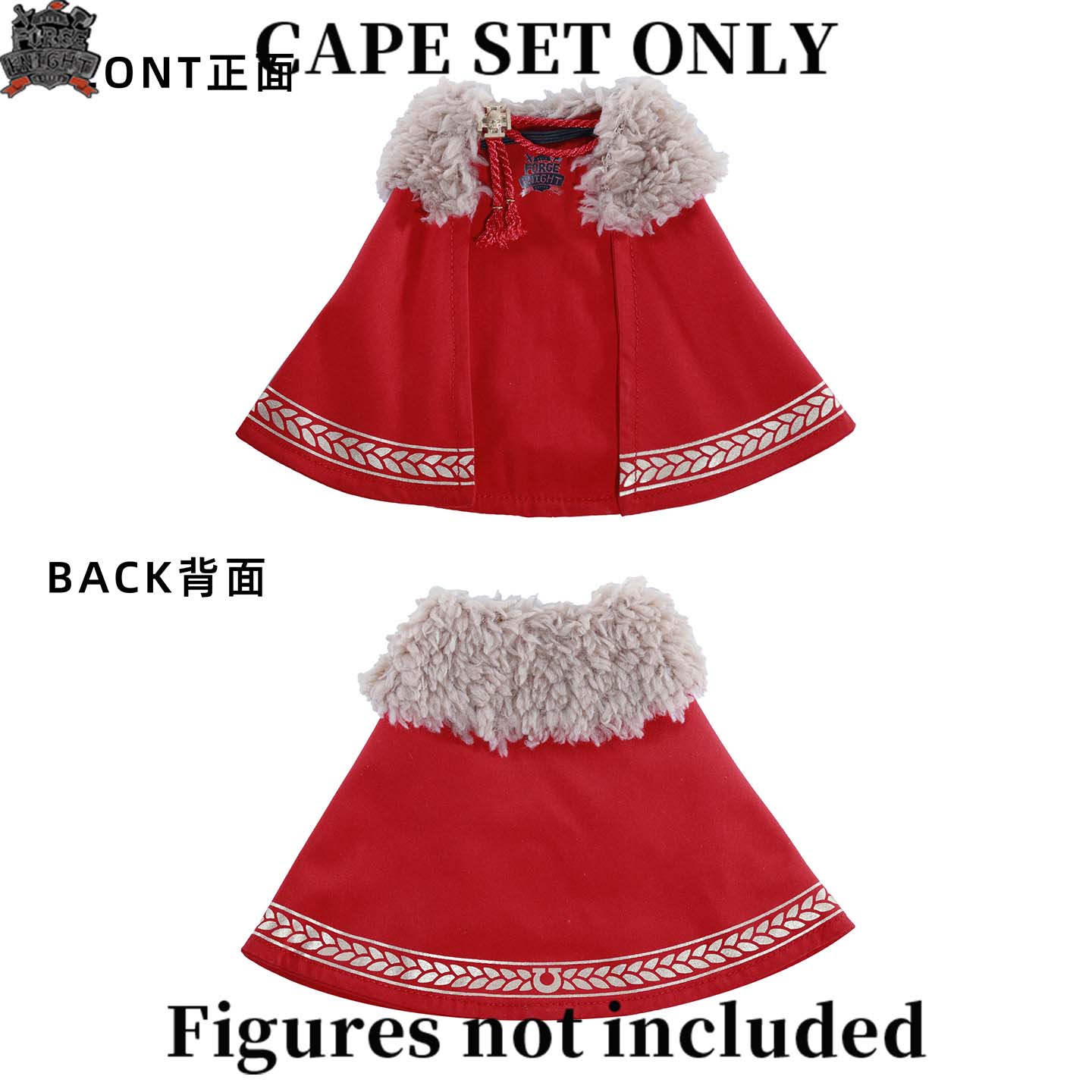 ForgeKnight 1/18 Scale Titus Captain Cape for Action Figures