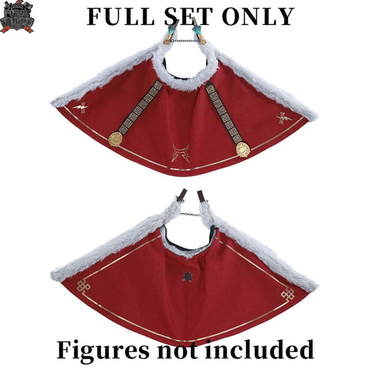 ForgeKnight 1/18 Scale Primarch Khan Cape for Action Figures