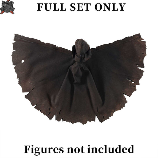 ForgeKnight 1/12 Mythic Legion Wired Cape Accessory for Action Figures, Rogue Assassin Style