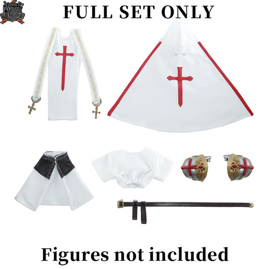 ForgeKnight 1/12 Scale Crusader Priest Outfit for Action Figures
